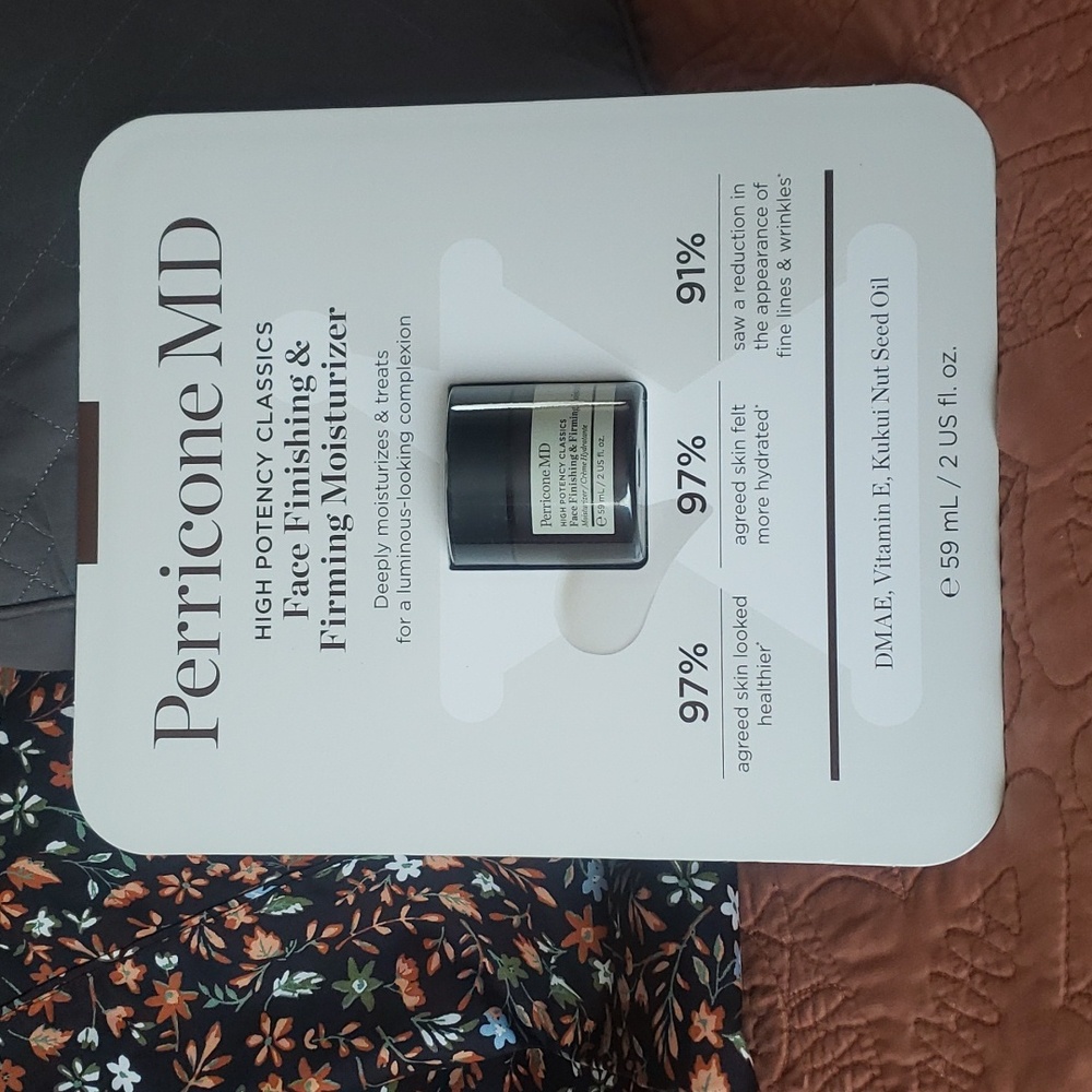 Perricone MD Face Finishing & Firming Moisturizer  face cream.